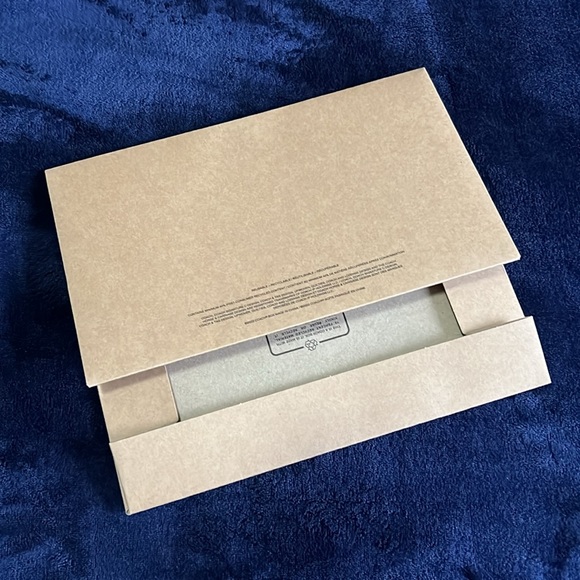 New Coach Micro Wallet Color Silver / Bright Blue Includes Gift Box - Picture 12 of 12